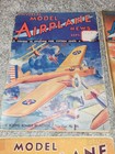 Collection Of 8 Rare Vintage Model Airplane News Magazines - 1938-1942 Issues