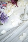 300pcs Rose Petals Ivory Faux Silk Flower Petals For Wedding Flower Girl Basket