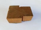 Letterpress Printing Press Wood Block Metal Vtg Stamp Football Cartoon Pcc Sport