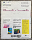 Hp Hewlett Packard Premium Inkjet Transparency Film C3834a - 50 Sheets Nib
