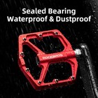 Rockbros Mtb Pedals 9 16  Lightweight Aluminum Alloy Sealed Bearing Flat Pedals