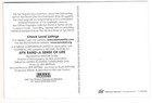 Ayn Rand - A Sense Of Life  1997 - Documentary  Promotional Postcard Near Mint