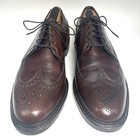 Vintage Freeman Free-flex 8032 Longwing Blucher Shoes Men   s 9d Brown Leather