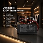 24v 96w Dimmable Led Driver   Triac Elv mlv Led Transformer For Light