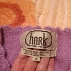 1960s 70s Vintage Lavendar Mohair Lace Knitted Pullover Sweater jumper