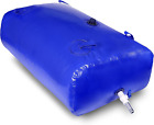 Large Capacity Water Storage Bladder Emergency Water Bladder Tanks Foldable Blue