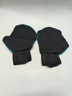 Sprint Aqua Fit Swim Training Gloves Neoprene Webbed Fingers Blue Size M Medium