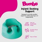 Bumbo Infant Floor Seat Baby Sit Up Chair With Adjustable Safety Harness  Aqua