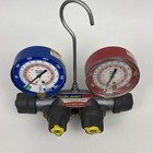Yellow Jacket Titan 49963 4-valve Manifold Gauge Set R22 R404a R410a - No Hoses