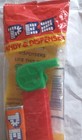Vintage Pez Dispenser Green  whistle  Original Pkg Sealed