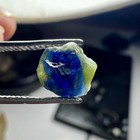 58ct Natural Afghan Blue Sapphire Rough Facet Grade Lot Badakhshan Unheated