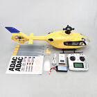 Roban Rtf 450size Ec135 Yellow Blue Tail Rc Helicopter 4 Blades X2 Model 