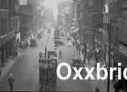 Double Decker Electric Tram Chester England Street Scene Photo Neg Bus Uk