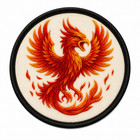 Phoenix Rising Patch Iron-on Sew-on Applique     Fire Bird Emblem Diy