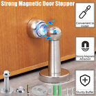 Magnetic Door Stop Holder Stay Home Safety Stopper Guard Office Fitting Screws