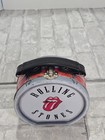 Rolling Stones Drum Lunch Box Tin Tote Vandor Collectible Man Cave She Shed Flaw