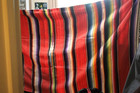 Vintage Native American Indian Blanket Multicolor Handmade