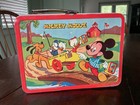 Vintage Mickey Mouse   Donald Duck Lunchbox No Thermos