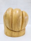 Vintage Wood Wooden Hat Block Style Form Display Mold Millinery 21      1 2 In  1