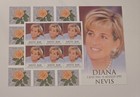 Princess Diana Stamp Collection With 3 Complete Sheets   1 Individual Stamp