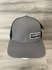Rapala Crush City  Mesh Snapback Hat Cap New Small Patch Fishing Lures Gray