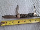 Vintage Cub Scouts Bsa Pocket Knife 3 Blade W Bail By Imperial Made In Usa