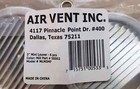 6 Pk Air Vent 3 In  Aluminum Mini Louver Soffit Vent 50002  mlm3mf 