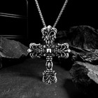 New Cross Pendant Necklace Punk Retro Rock Biker Jewelry