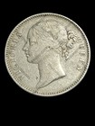  bb31 east India Company 1840 Victoria  Silver Rupee     superb Grade   rare