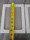 Russ Porcelain Photo Frames Approximately 7  X 9  Lot Of 2