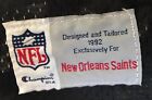 Jeff Faulkner 1992 New Orlrans Saints Game Worn   Used Issued Jersey 