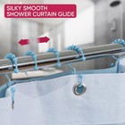 Shower Curtain Hooks Rust Proof Set Of 12 - Stainless Steel Shower Curtain Ri   