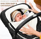 Yoofoss Baby Car Seat Cover Winter Carseat Canopies Cover To Protect Baby