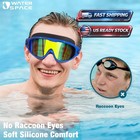 2 Pack New Speedo Sunny Unisex Swim Goggles - Anti   fog  Uv Protection 