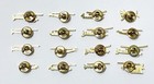 Lot Of Vintage Bell Helicopter Textron Gold Tone Lapel Pins