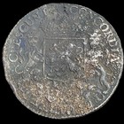 Netherlands Utrecht 1 2 Half Ducaton Silver Horse Rider 1784 Shipwreck