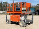 2018 Snorkel S2770rt 27  4wd Diesel Rough Terrain Scissor Lift Man Bidadoo