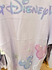 2026 Walt Disney World Mickey Mouse Balloons Spirit Jersey Large Lavender Sequin