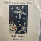 Lot 3 Mini Punch Needle Embroidery Design Pattern Snowman Heart Cat Holiday