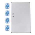 Wall Mount 96 Key Storage Cabinet Lock Box Safe Organizer Car Dealership Holder