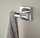 Franklin Brass Maxted J-hook Wall Mounted Double Robe Towel Hook  Chrome  2 Pack