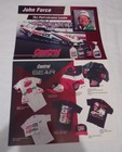 John Force Nhra Drag Racing Signed Handout Castrol Gtx Autographed Funny Car