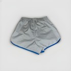 Vtg Youth Lg Gray Cotton Blend Gym Shorts 70s 80s Retro Beach Htf - See Desc 
