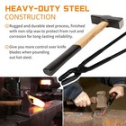 17  Blacksmith Wolf Jaw Tong   Hammer 0000811-1000 Set For Knife Making Forge