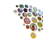 Vintage Button Badge Pin Lot Advertising Politics Novelty