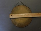 Antique Victorian Flue Cover Chromos Lithograph Tin Glass 2 Girls  m 