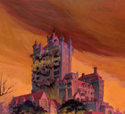 Hollywood Studios Tower Of Terror Hotel Concept Art Walt Disney World Poster