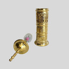 Handcrafted Antique Brass Toilet Bowl Brush  Basket Toilet  Brushes Toilet