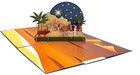 3d Pop-up Greeting Card  Xmas merry Christmas  Handmade Free Shipping Usa Seller