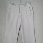 Nike Pants Women   s 6 Gray Polyester Spandex Flat Front Golf  Tour Performance